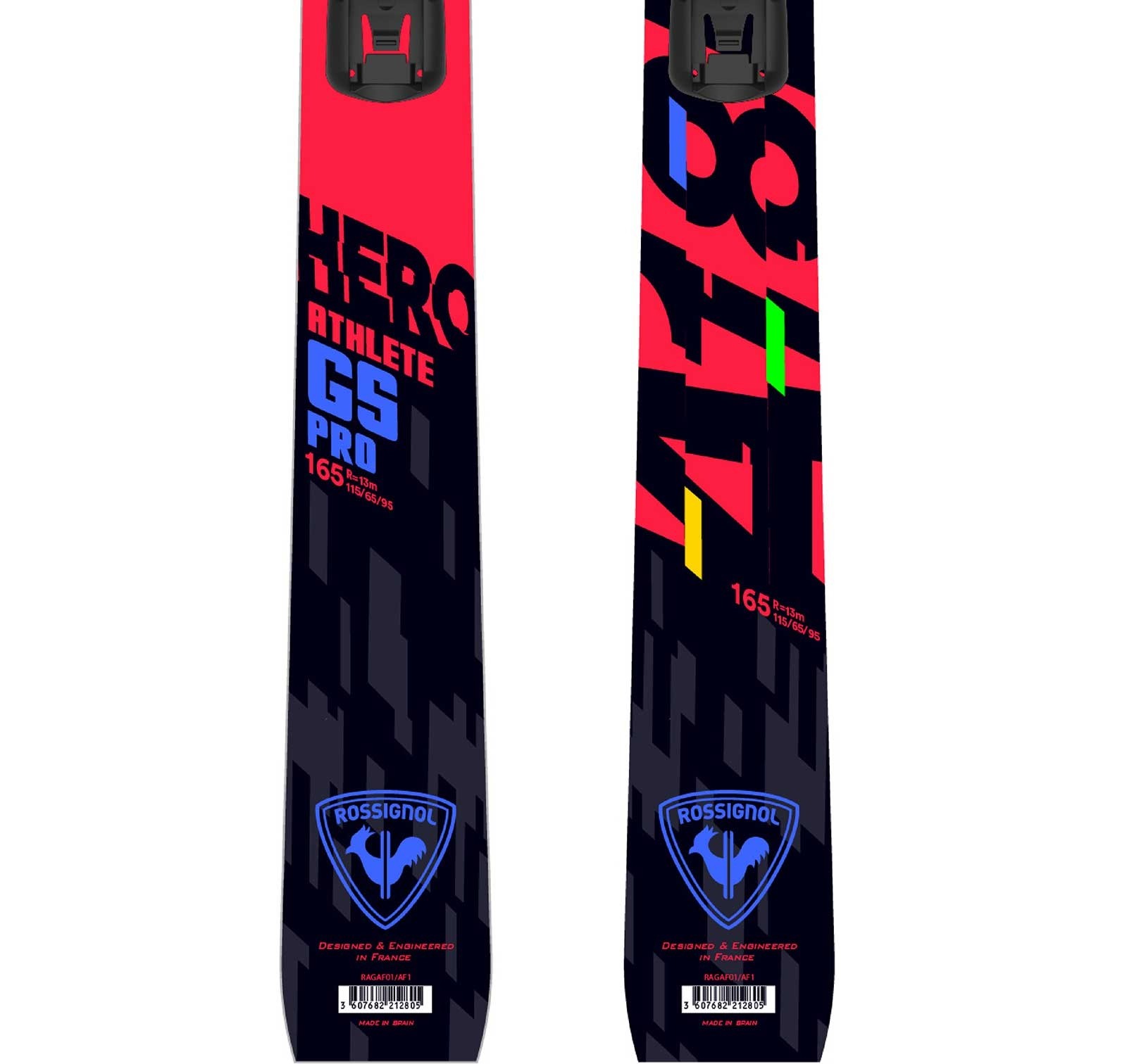 2020 Rossignol Hero Athlete GS Pro JR Skis w/ Look SPX 10 B73 Bindings
