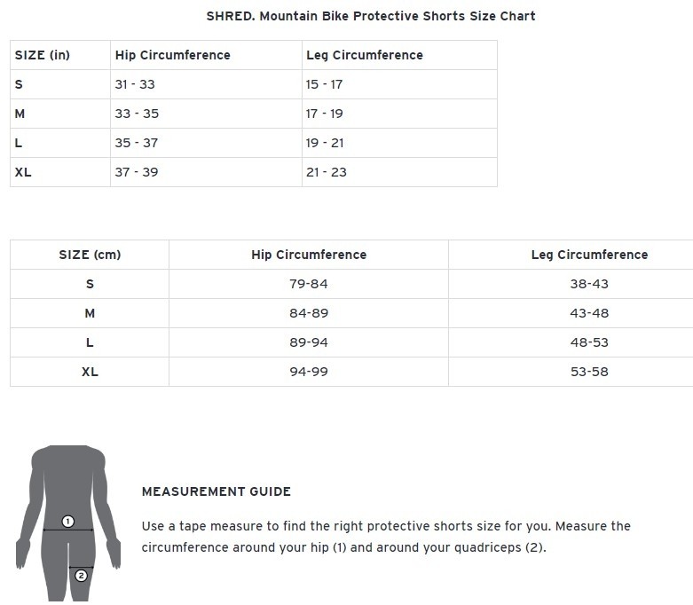 Shred Protective MTB shorts