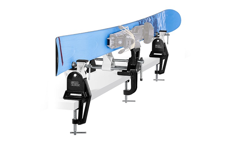 Klemme 90mm breit Hochwertiger Skispanner SKIMAN Ski Vise Pro Worldcup 