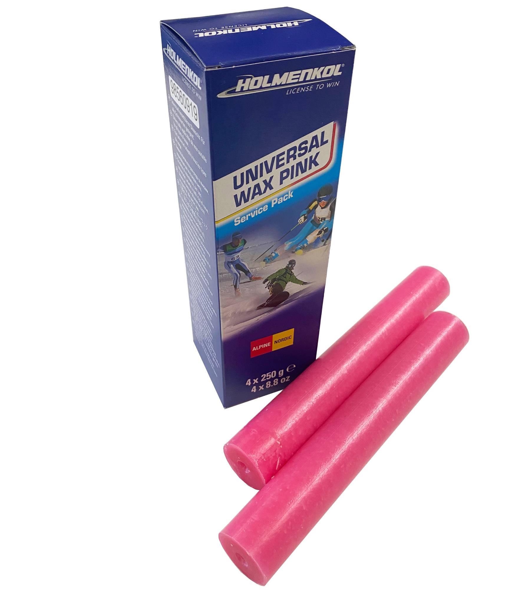 Holmenkol Universal wax bar PINK