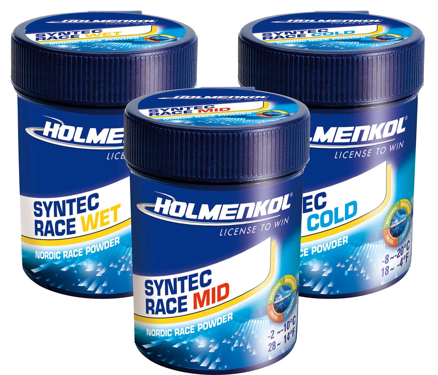 Holmenkol SYNTEC RACE Nordic fluor powder
