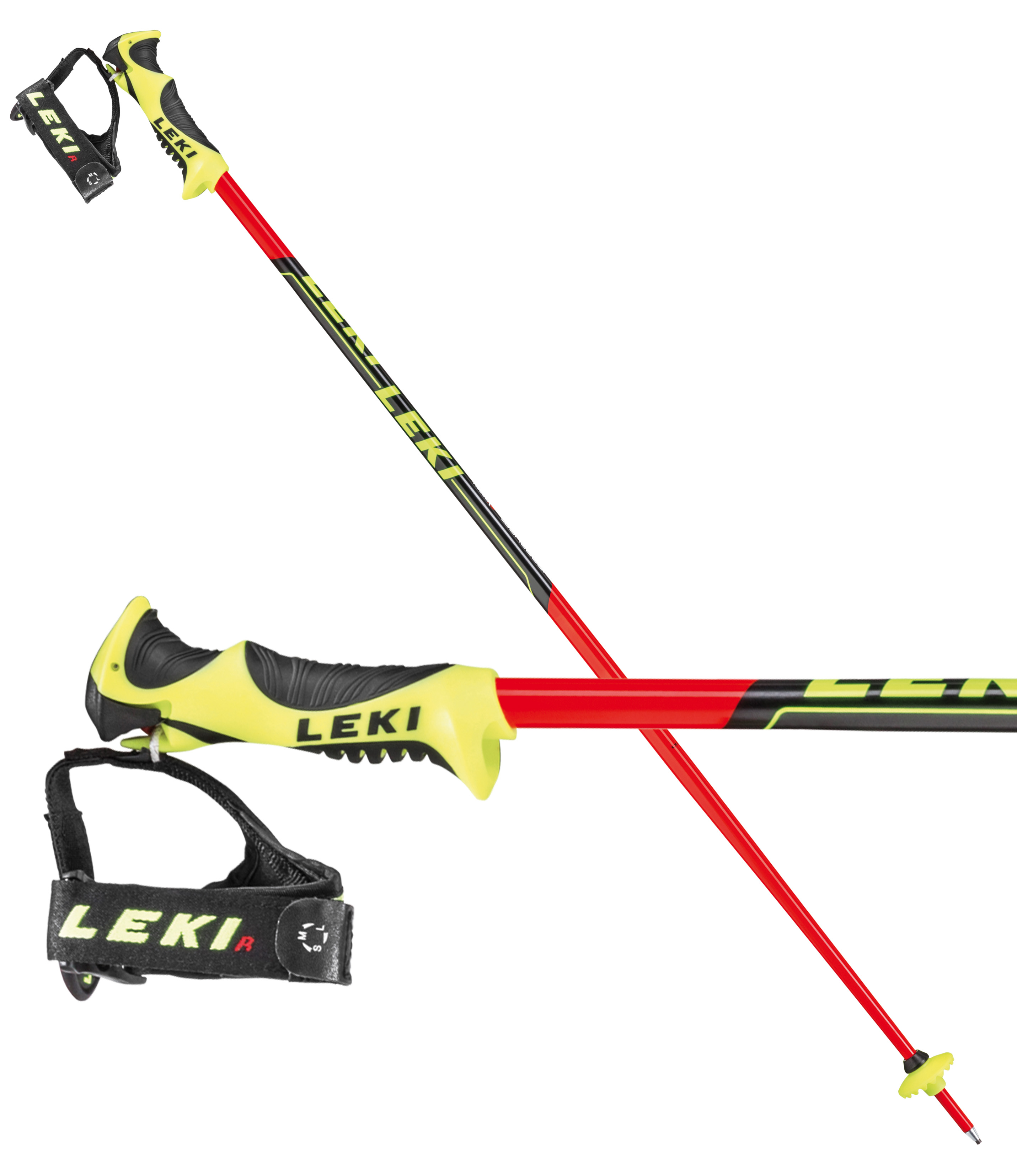 NEW LEKI 2020 Ski Pole WC Lite SL Junior Red 