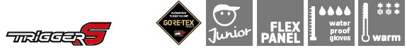 leki wc race coach flex s gtx junior mitt